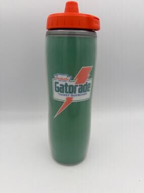 Gatorade 60th anniversary Water Bottle Gator Vintage Stokley Van Camp Logo UF